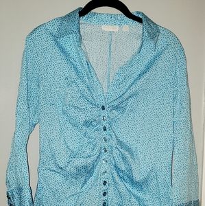 NY&CO Stretch Button Down